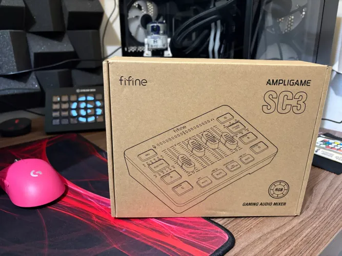 Mesa de áudio Fifine Sc3