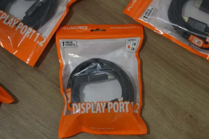 Cabo DisplayPort DP v1.2 3 metros PlusCable