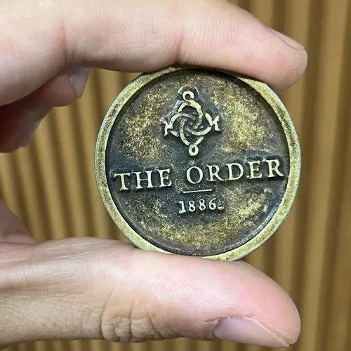 Medalha The Order 1886 Rara de Pré Venda PS4