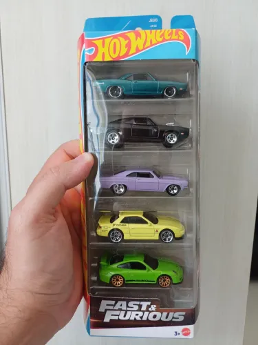 Hot Wheels pack 5 Velozes e Furiosos