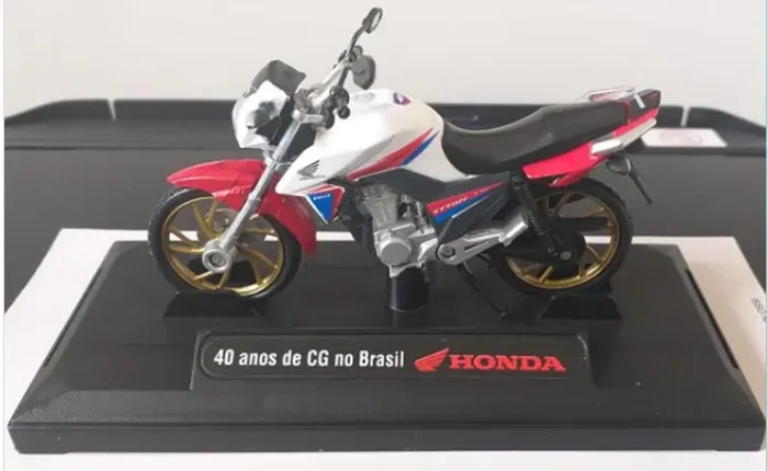 Miniatura de moto CG Titan 160 - Duas Rodas Motociclismo