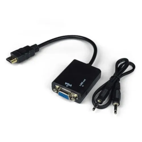 Conversor Hdmi para Vga + Áudio *ENTREGA GRÁTIS*
