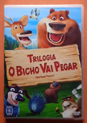 DVD (Lacrado) O Bicho Vai Pegar - Trilogia