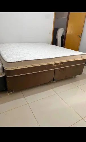 Cama box colchão d33 suporte