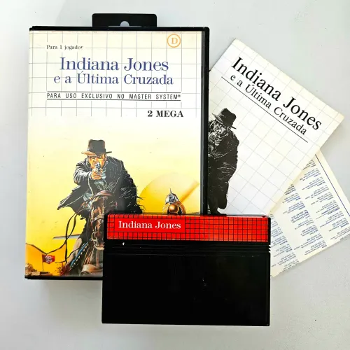Indiana Jones E a Ultima jornada original sega Master system