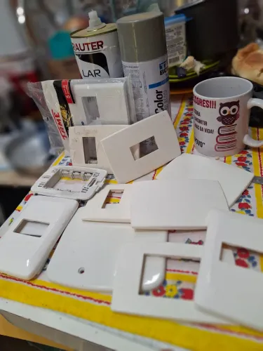 Espelhos de tomada diversos