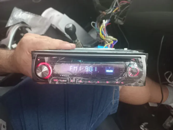 Toca cd mp3 original volks linha tech novo