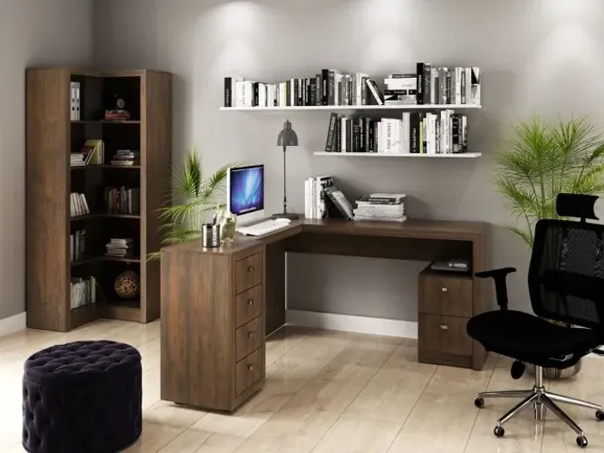 Móveis para Escritório/3 Peças/Excelente Custo-Benefício, R$1.943,36!