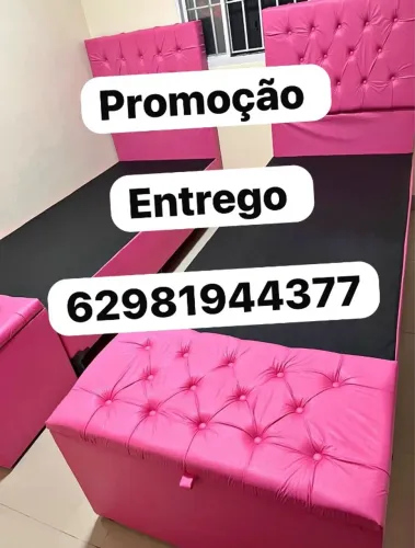 Cama box suporte (solteiro) 