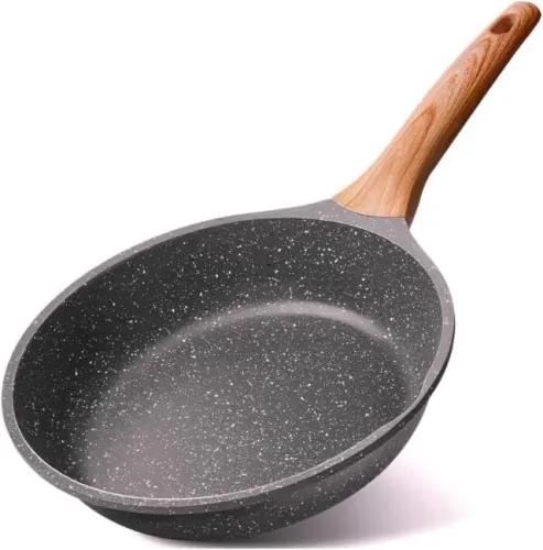Frigideira Antiaderente 24cm c/ Revestimento Cerâmico - fogão gás ou indução - Hyllis