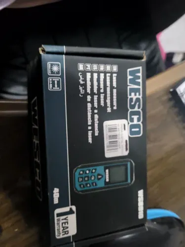 Medidor de Distância a Laser WESCO 40m -