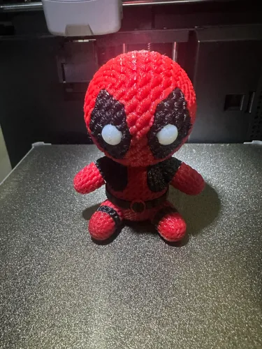 Boneco Deadpool - impressão 3D