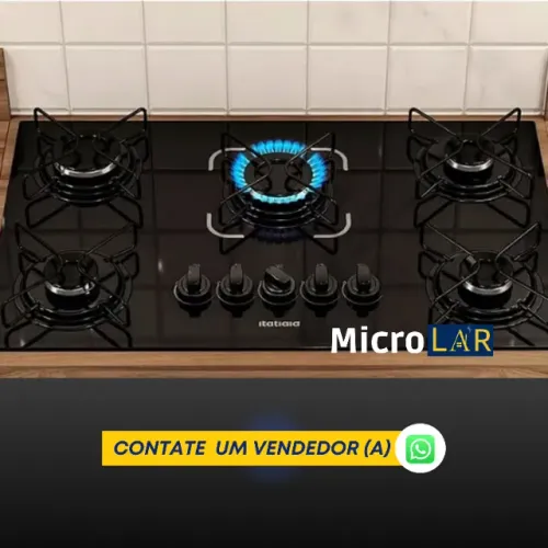 Fogão Cooktop 5 Bocas Itatiaia Novo na Caixa Já com Entrega