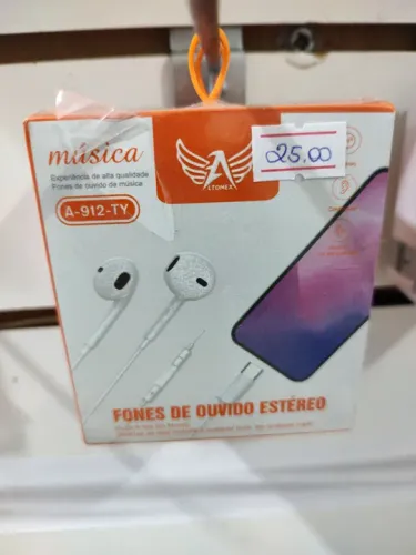 Fone de Ouvido Estéreo Música A-912-TY