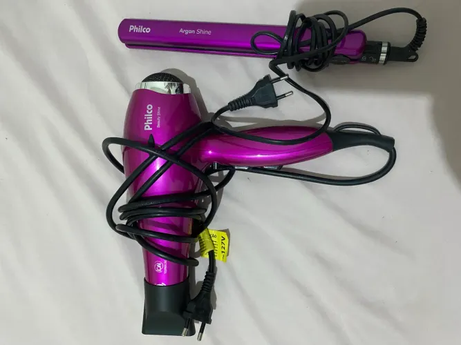 Vendo secador e prancha Philco