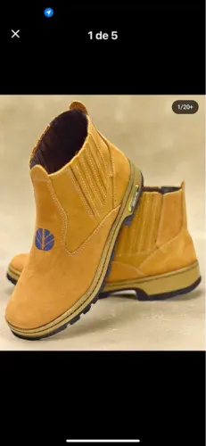 Bota Masculina Couro