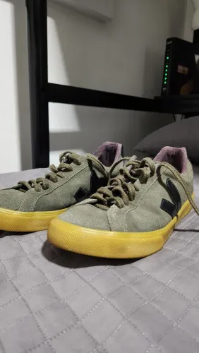 Tenis feminino vert [veja] 38