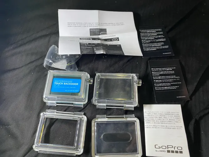 telas traseiras gopro 3 / original marca gopro - 4 tipos de capa traseira / backdoor 