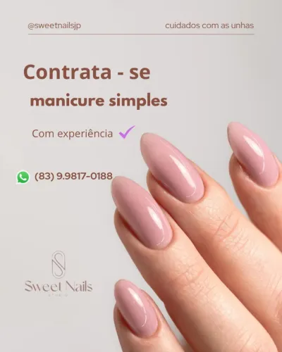 Vaga para manicure