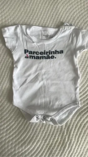 Body parceirinha da mamãe 12 a 18 meses!