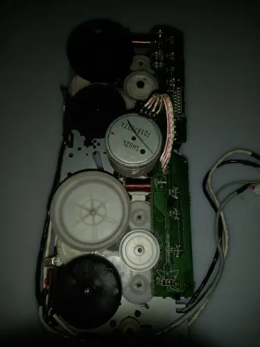 Deck do som aiwa nsx-570,bom para reposição  de peças. 