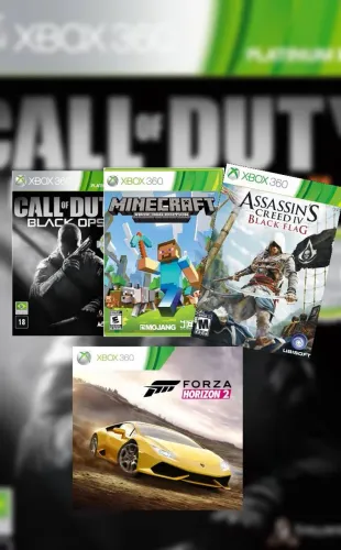 Jogos Xbox 360 - catálogo completo 