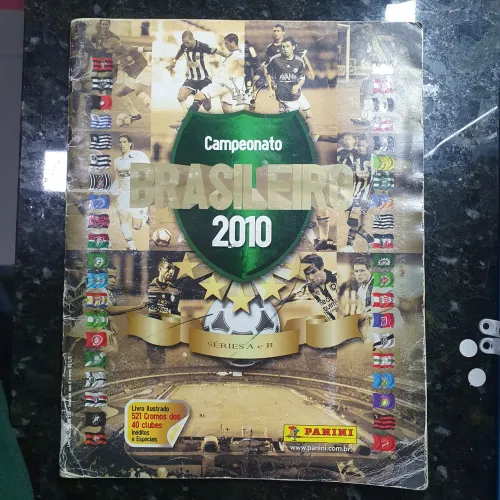 Álbum de Figurinhas Campeonato Brasileiro 2010 Panini