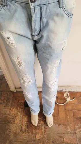 Calça jeans hering boyfriend 42