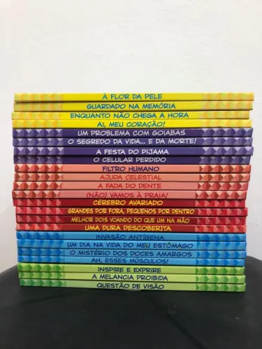 Coleção corpo humano Tuma da Mônica/Seleções +Mauricio de Souza