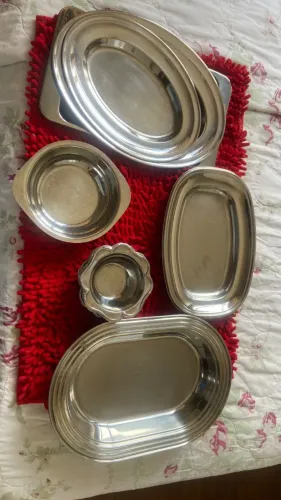 bandejas de inox e itens de cozinha- Belo Horizonte/MG