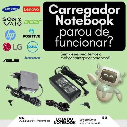 Carregador Notebook - Diversas Marcas