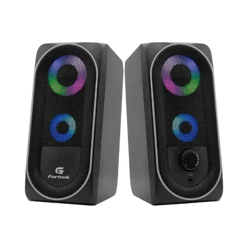 Caixa de Som Multimídia Fortrek Gamer Black Hawk RGB - AP0412