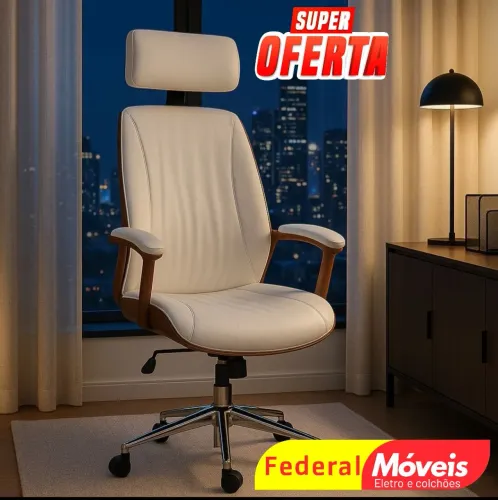 Cadeira Giratória Presidente - Estilo e praticidade para seu ambiente de trabalho!