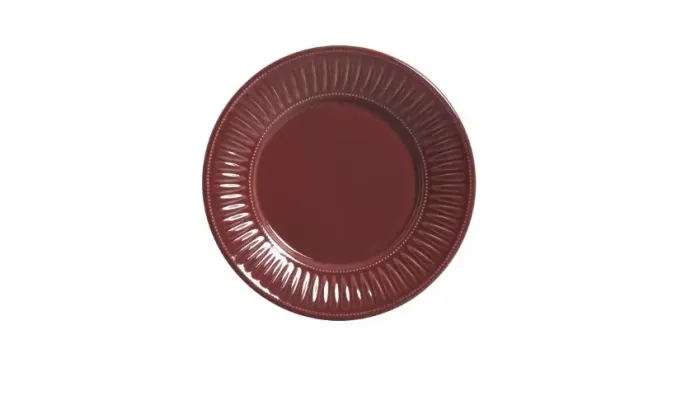 Conjunto Pratos de Sobremesa Daisy Cassis 6 Peças 20,5cm Porto Brasil