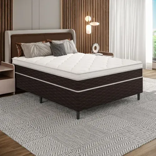 Union Box Casal com Molas Ensacadas - Conforto e Qualidade