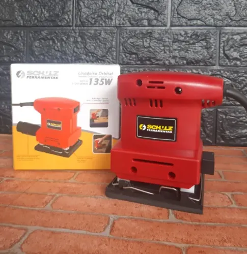 Lixadeira Orbital 135w 110mm - 127v- Schulz - com garantia