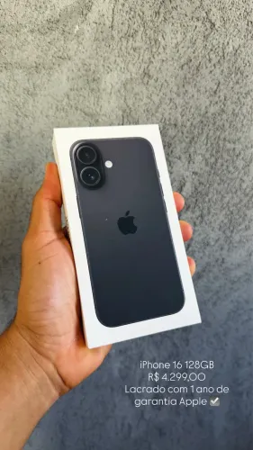 iPhone 16 128GB - Lacrado