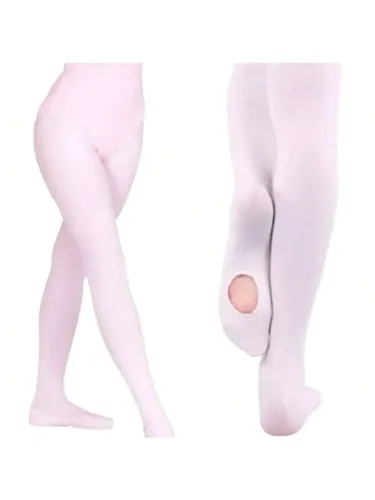 Meia Calça de Ballet Suplex Fio 80 Conversível