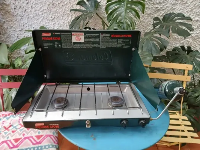 Fogareiro Coleman Clássico Original 2 Queimadores - Vintage / Colecionador