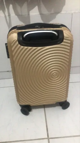 Mala de Bordo Santino Dourada - Padrão ANAC