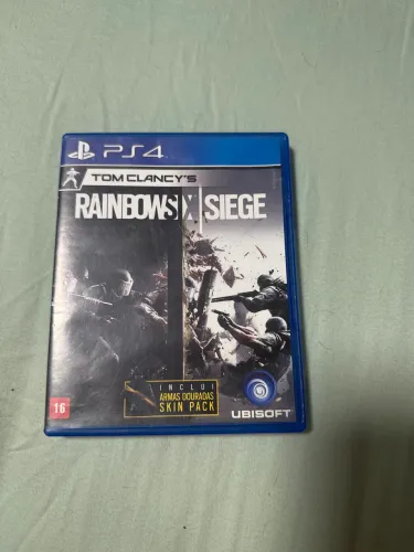 Jogo PS4- rainbow six siege 
