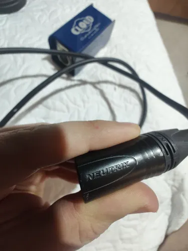 Cabo XLR WBC com conectores Neutrik - 1m