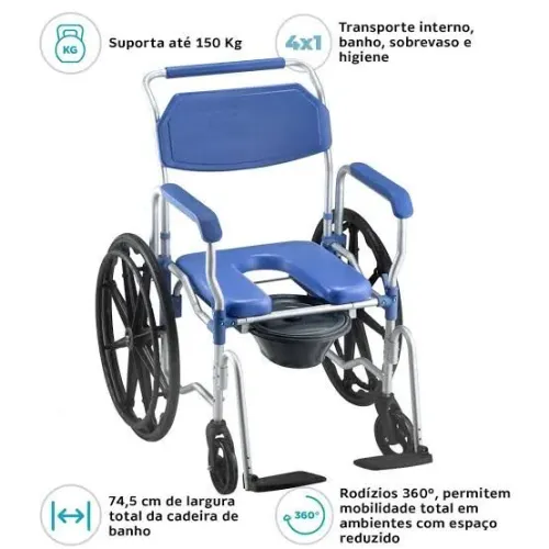 Cadeira de Banho Dellamed