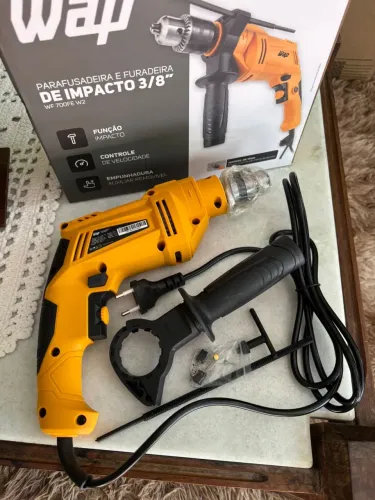 Parafusadeira e furadeira de impacto 3/8