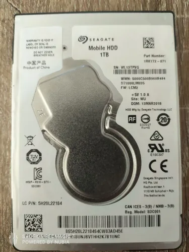 Disco Rígido HDD 1TB Novo 