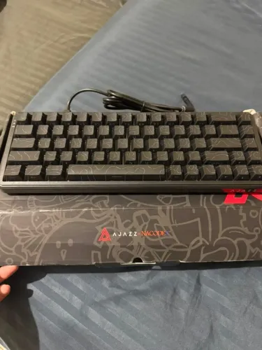 TECLADO MECÂNICO GAMER AJAZZ x NACODEX - EDICÃO TOPOGRÁFICA