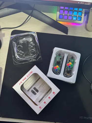 Joy con - Translúcido - Para Nintendo Switch 1 