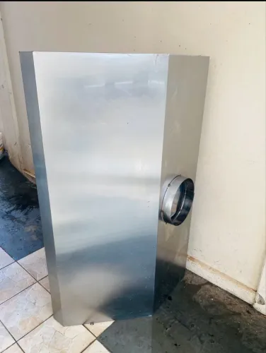 vendo coifa em inox completa