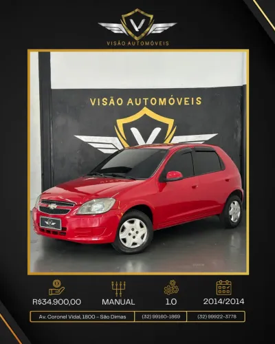 Chevrolet Celta Spirit/ LT 1.0 MPFI 8V Flexp. 5P 2014