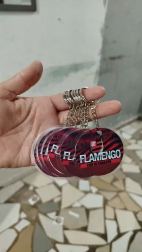 Chaveiros plastificado